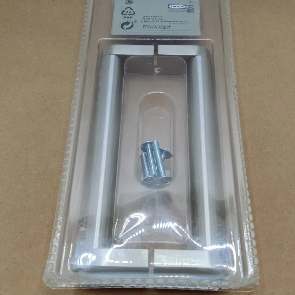 IKEA ORRNAS Door Pull Handle Stainless Steel 2 PACK 6-11/16” CC 6 5/16